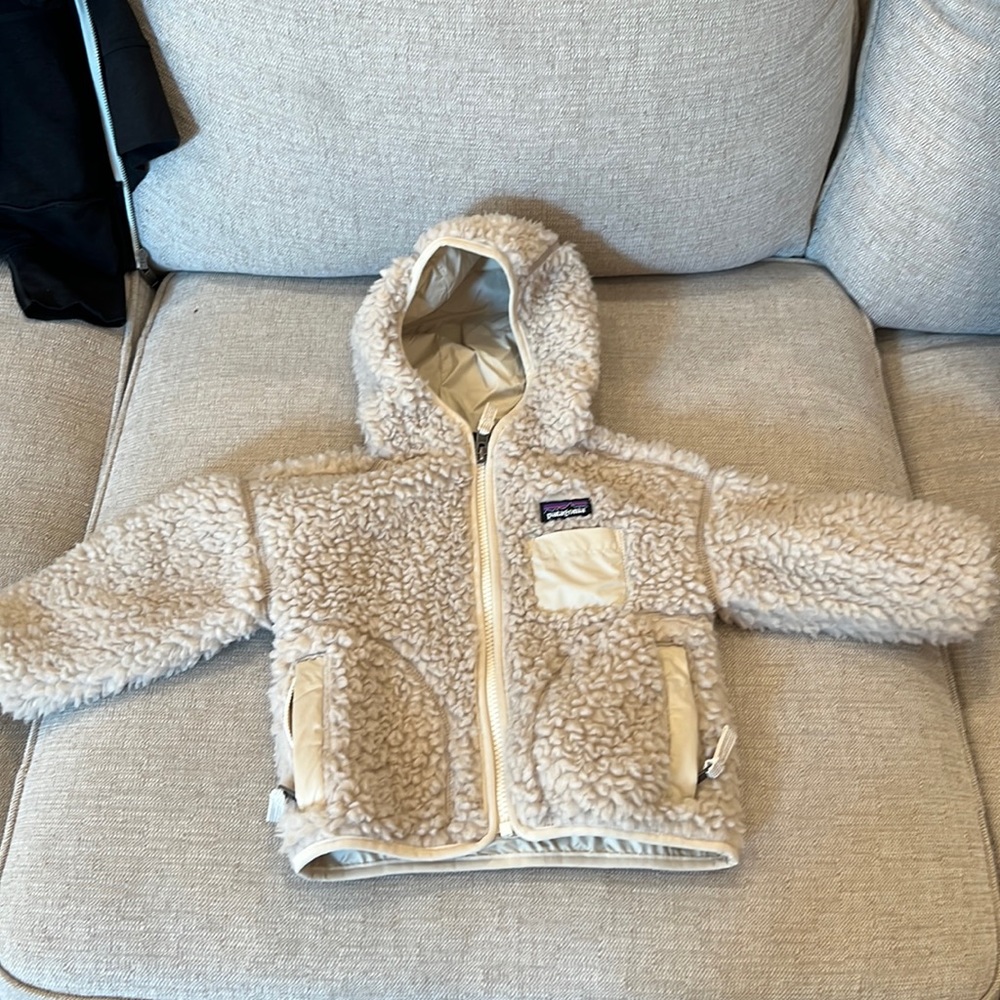 Patagonia baby sherpa jacket 12-18m